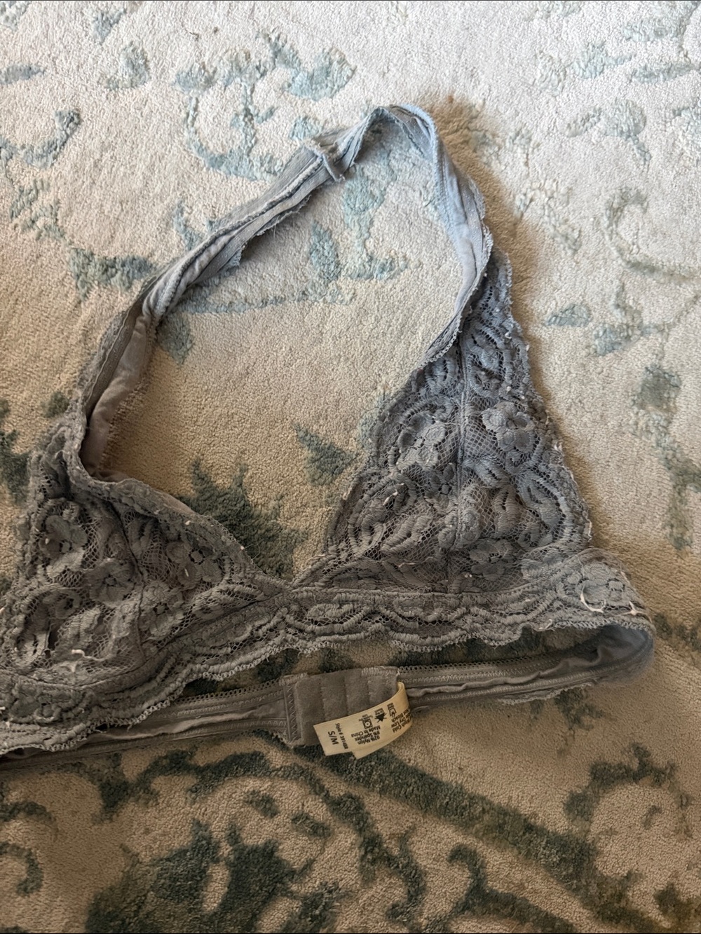 Anemone Lace Bralette - Gray